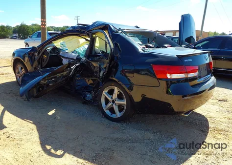 2008 Hyundai Sonata Limited V6/Se V6 from USA, damaged, VIN 5NPEU46FX8H356418